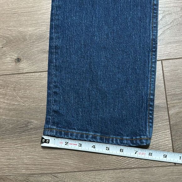 Abercrombie & Fitch The 90’s Straight Ultra High Rise Blue Jeans Curve Love 29 - Picture 12 of 12